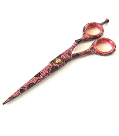 Premium Pink Design Stainless Steel Dog Grooming Scissors