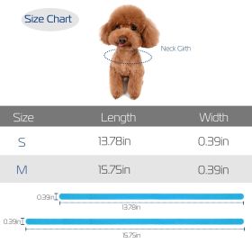12 Colors Whelping Puppy ID Collars Adjustable Double-Sided Pet ID Bands (Option: Standard)