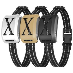 Electric Dog Collar Receiver Anti-Bark Dog Deterrent Training Collar with Beep Vibration Shock Modes for Dog Fence System (Option: White)