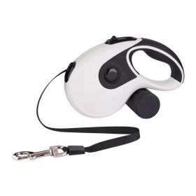 Retrapet Automatic Extendable Pet Leash (Color: White, size: 5M)